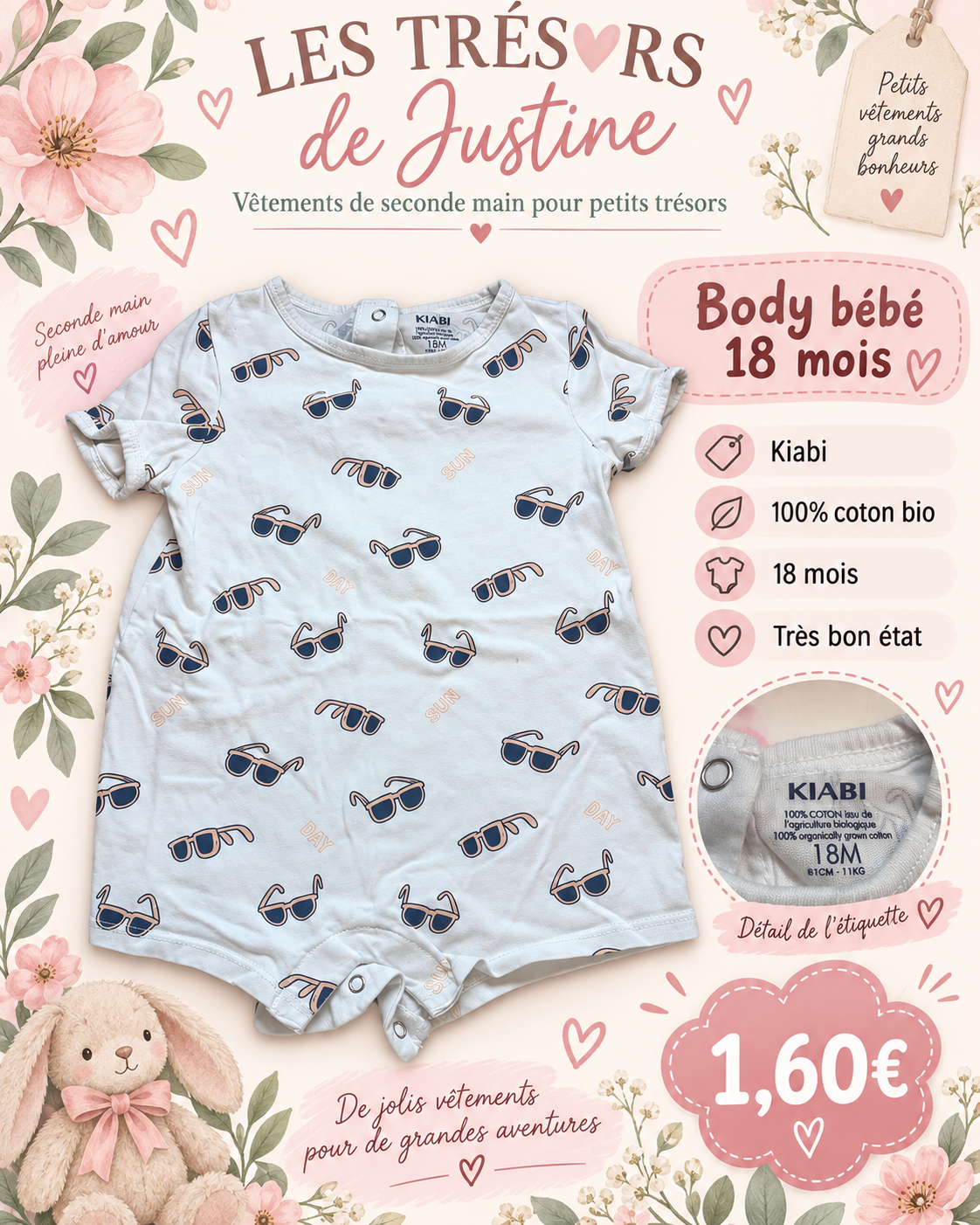 body lunette 18 mois