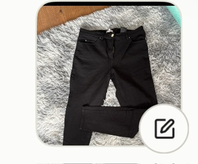 👖 Pantalon / jean noir femme T40