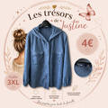 Veste bleu 3XL