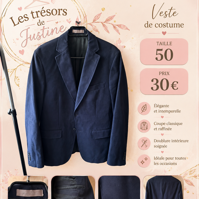 Veste costume Taille 50