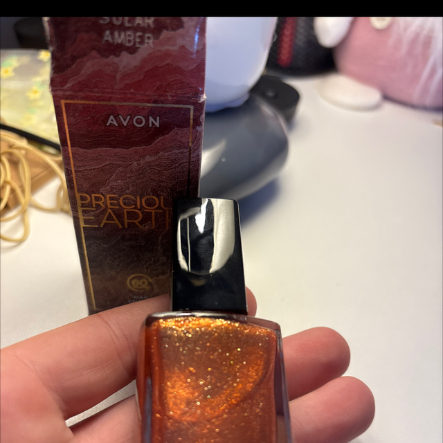 💅 Vernis AVON Precious Earth – Solar Amber