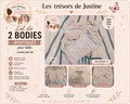 Lot 2 Body identique unisexe