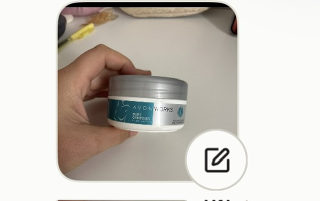 🩵 AVON Works – Bust Contour Lift & Tone Cream