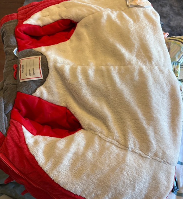 ❤️ Manteau bébé en velours côtelé – 23 mois