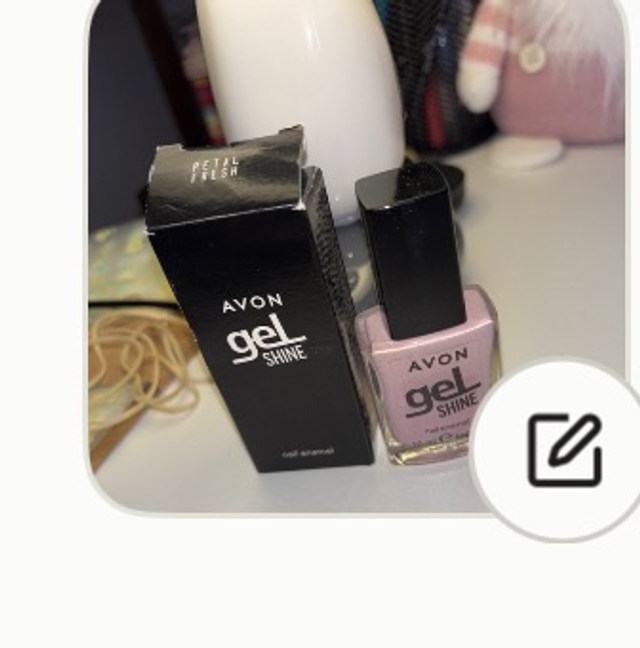 🌸 Vernis AVON Gel Shine – Petal Fresh