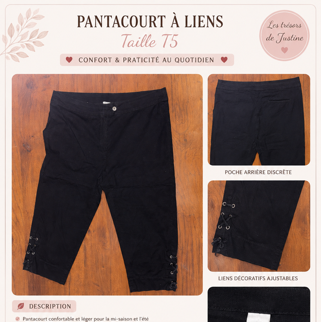 Pantacourt en liens croisé