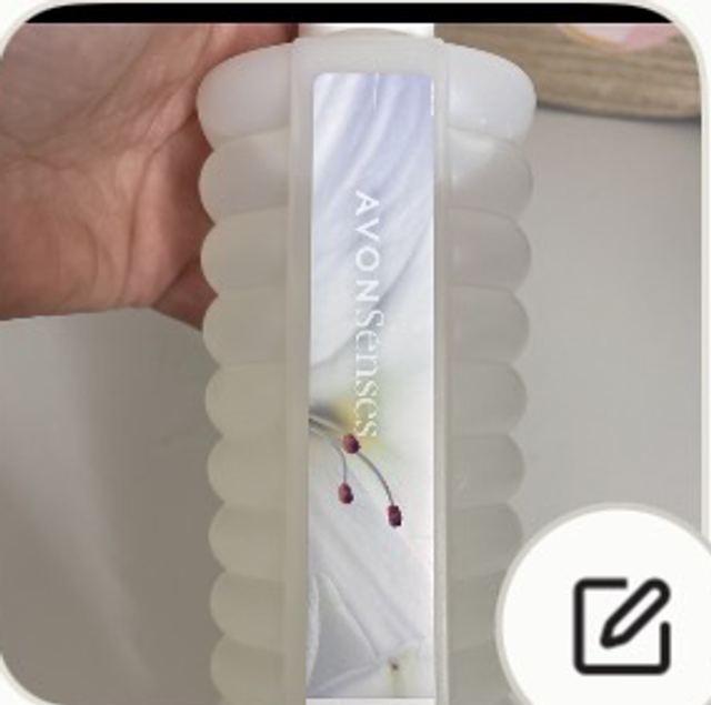 AVON Senses White Lily Bubble Bath – White Lily & Musk Scent 🤍🌸