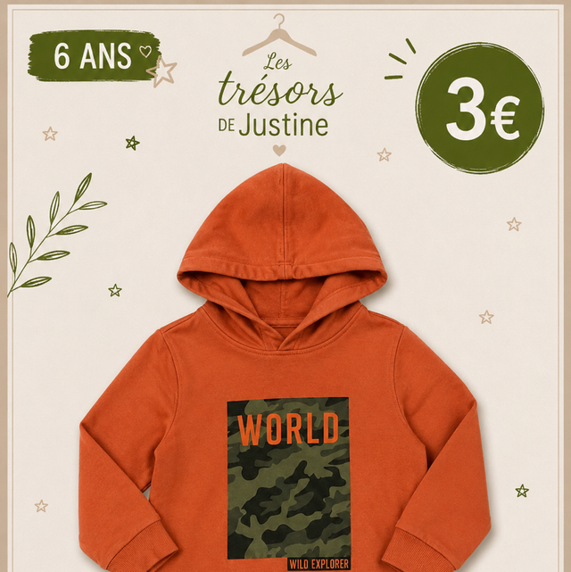 Sweat capuche.