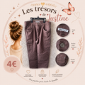 Pantalon jean marron