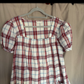 Tunique / blouse à carreaux F.D. Joseph – Taille T4 ❤️🤍