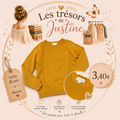 Pull moutarde 8ans