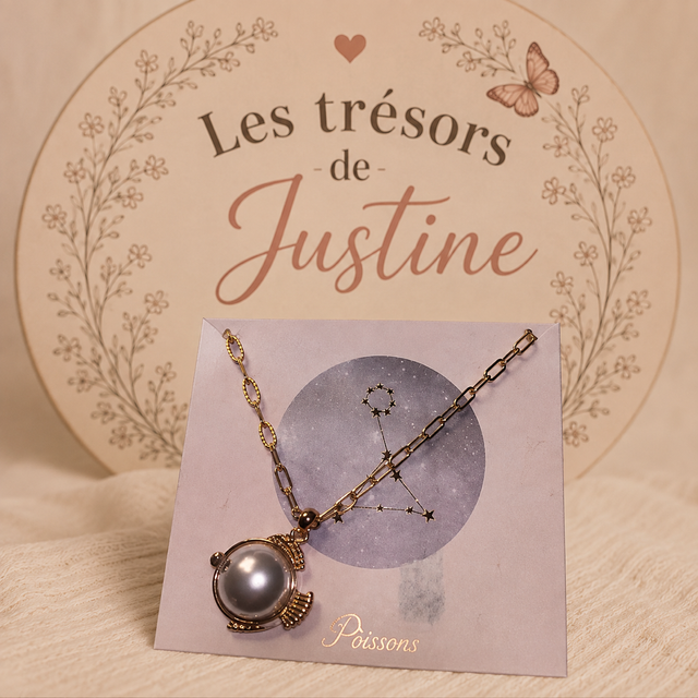 ♓ Collier signe astrologique Poissons – AVON