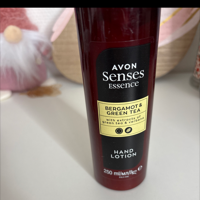 la lotion pour les mains AVON Senses Essence – Bergamot & Green Tea 🍋🌿