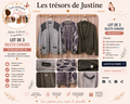 Lot de 3 gilets chaud