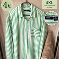 Chemise à rayures 4XL