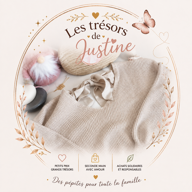 🤍 Pull oversize beige en maille côtelée – Femme