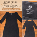 Robe fin noir