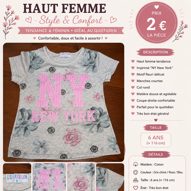 T-shirt N’Y