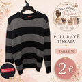 Pull rayé