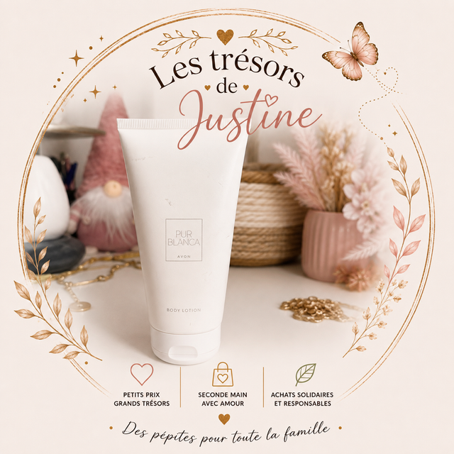 🤍 AVON Pur Blanca – Lait pour le corps