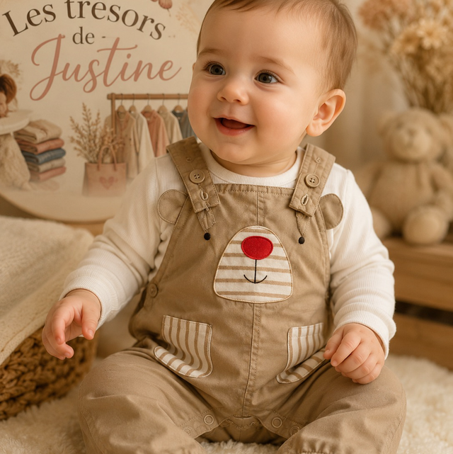 🎄✨ Salopette bébé spéciale Noël ✨🎄