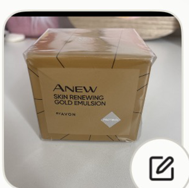 AVON ANEW Skin Renewing Gold Emulsion – Protinol™ ✨💛