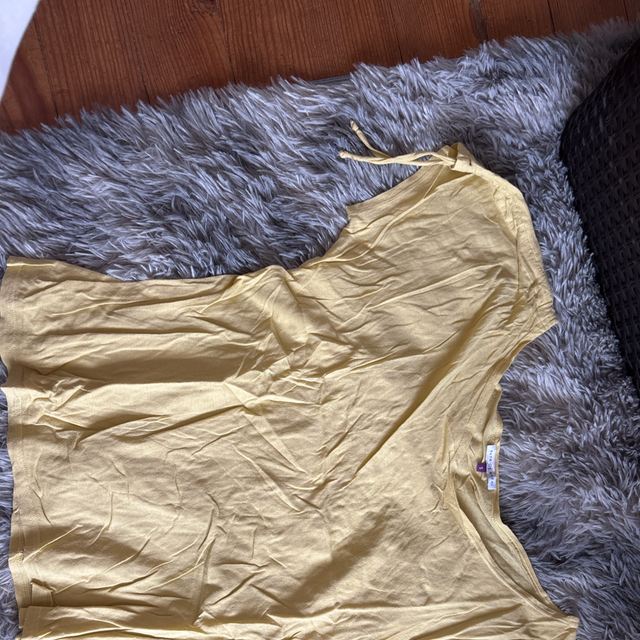 T-shirt femme Patrice Bréal – Taille 5 – Jaune pâle 💛