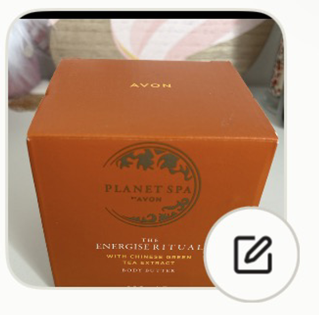 AVON Planet Spa – The Energise Ritual Body Butter, au thé vert chinois 🍃🧡