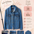 Veste en Jean t38