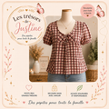 Blouse / tunique à carreaux rouge et blanc ❤️