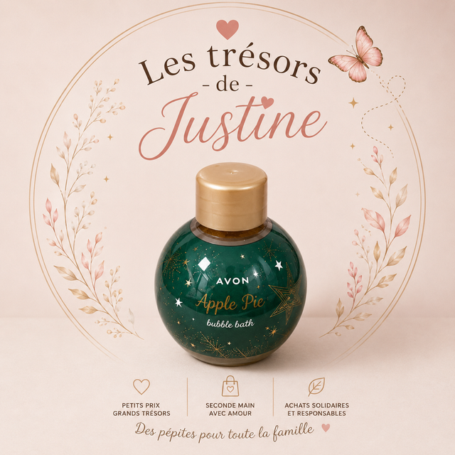 🍏 AVON – Apple Pie Bubble Bath 🫧