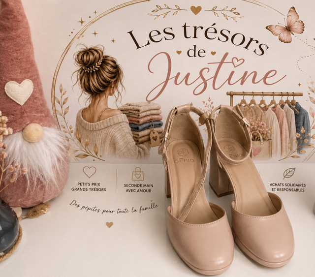 👠 Escarpins à bride – Rose poudré verni