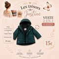 Parka 2 en 1 ! 18 mois
