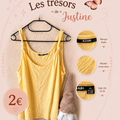 Débardeur jaune 3XL