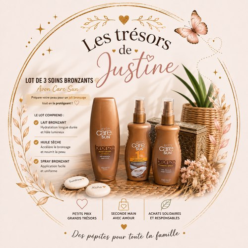 3 soins bronzants