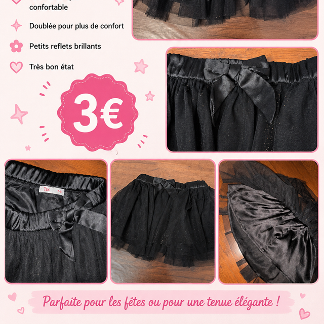 Jupette brillante