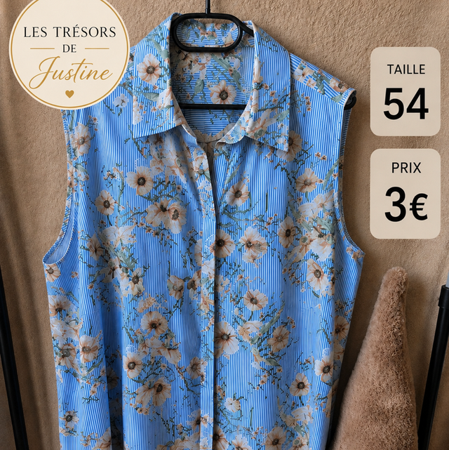 Chemise à fleur