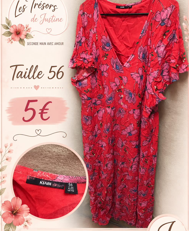 Robe fleurie