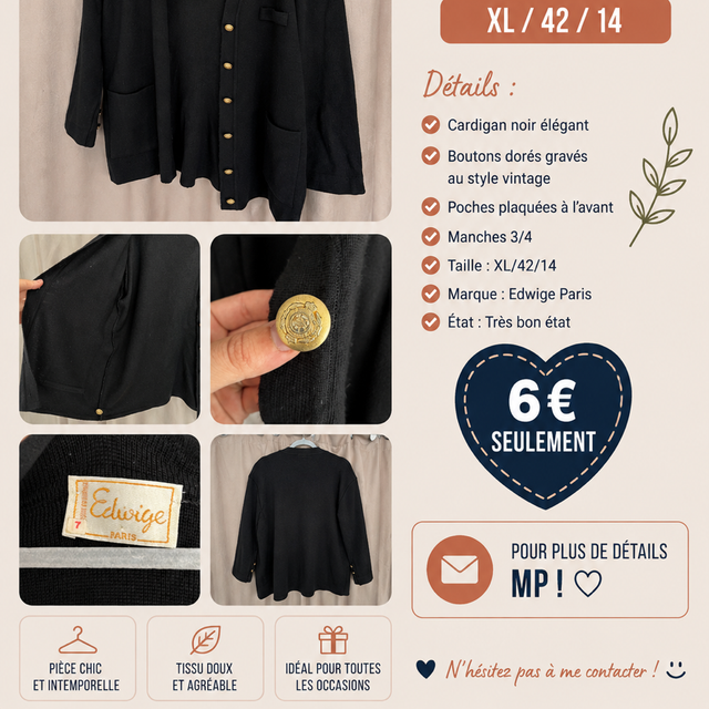 Gilet noir