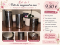 Pot rangement inox