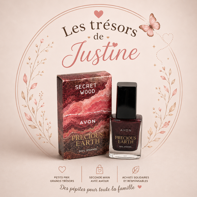 🍷 Vernis AVON Precious Earth – Secret Mood