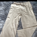 Pantalon large Taille L beige