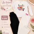 Lot 2 pantalons 1 haut 8 ans