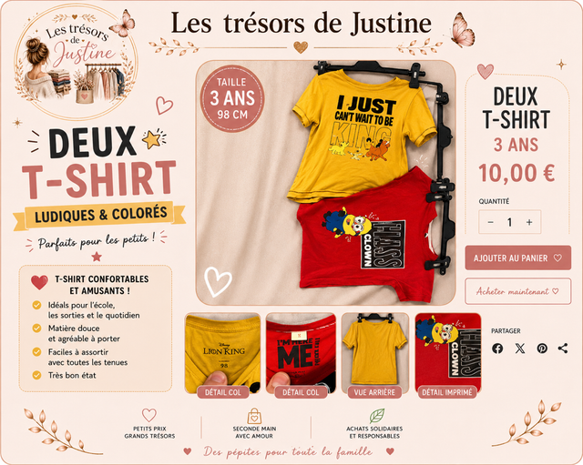 Lot 2 t-shirt
