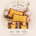 🧸 Lot de 2 coussins Winnie l’Ourson 💛❤️
