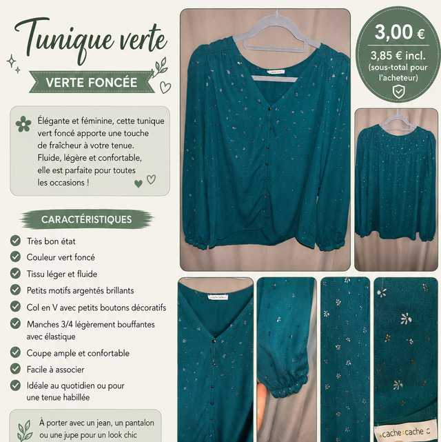 Tunique verte