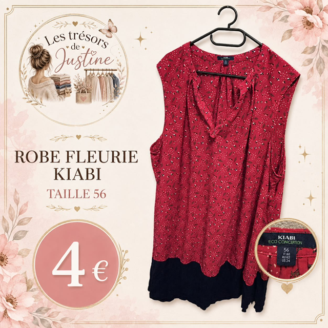 Robe fleurie