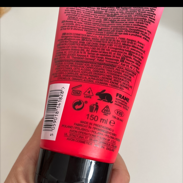 ❤️ AVON Herstory Love Inspires – Lotion pour le corps 150 ml