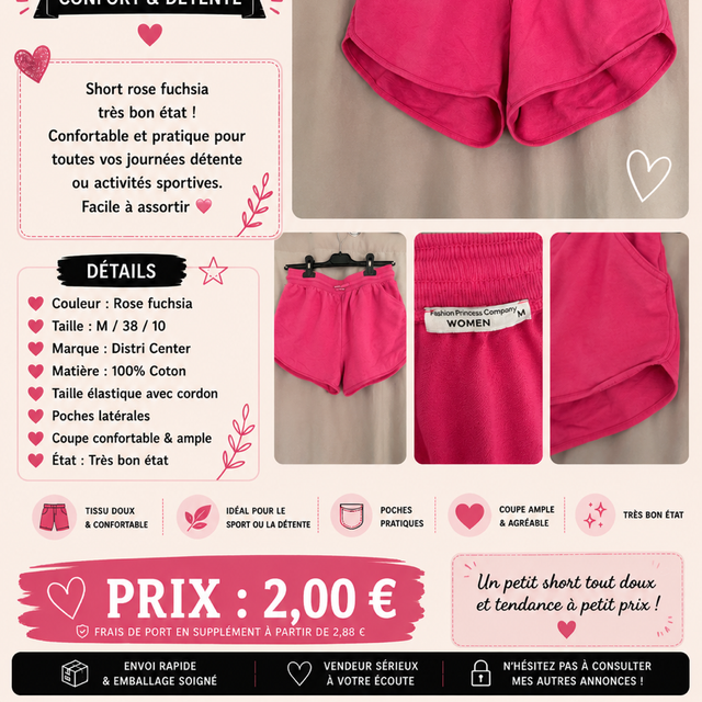 Short sport rose