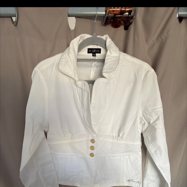 Veste blanche femme No Excuse – Taille 44 🤍